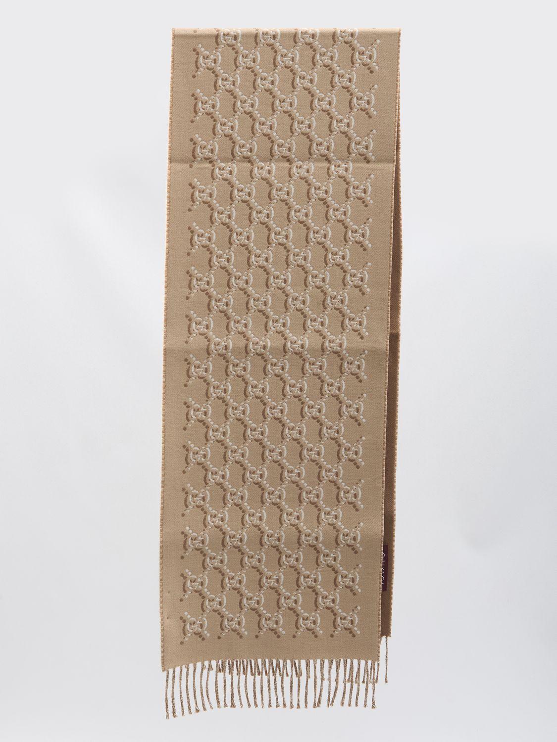 GUCCI GG Shadow Scarf - 33x195cm - SleekGait