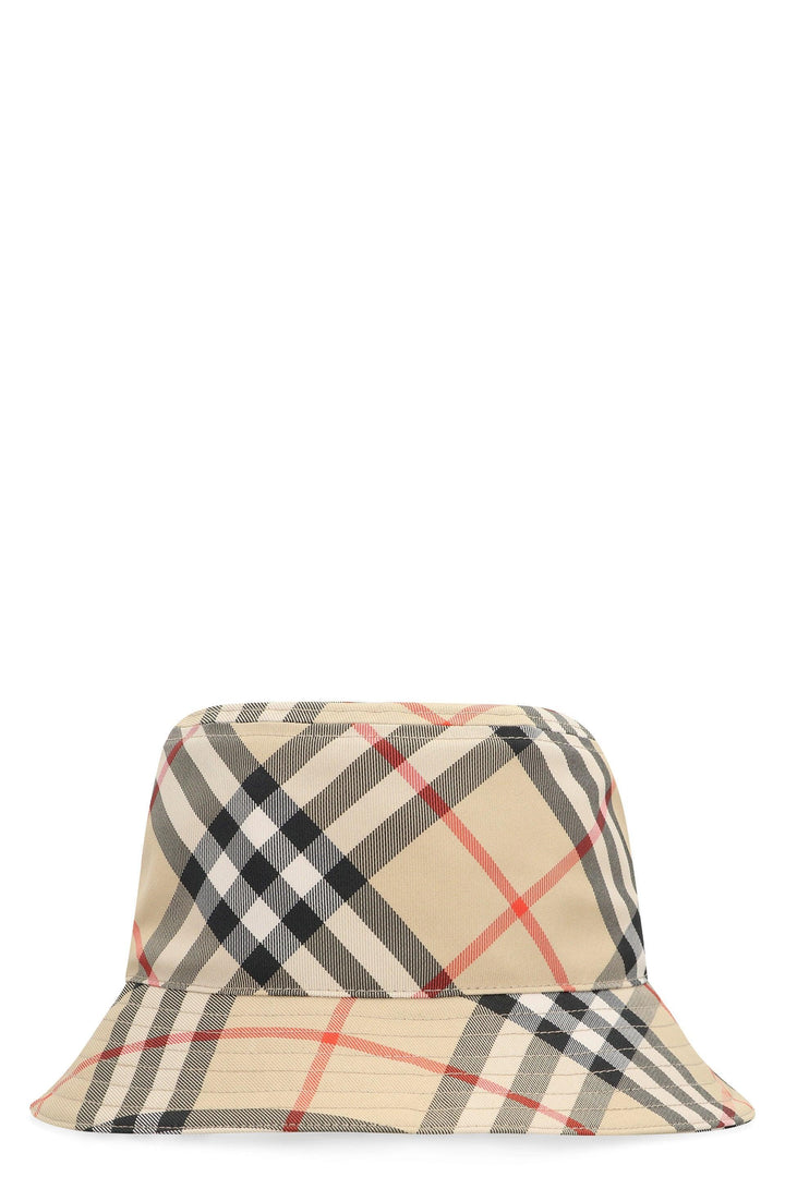 BURBERRY Check Pattern Bucket Hat for Men - SleekGait