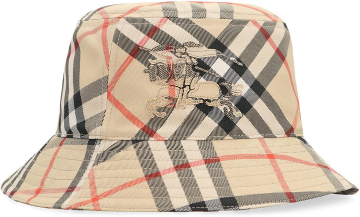 BURBERRY Check Pattern Bucket Hat for Men - SleekGait