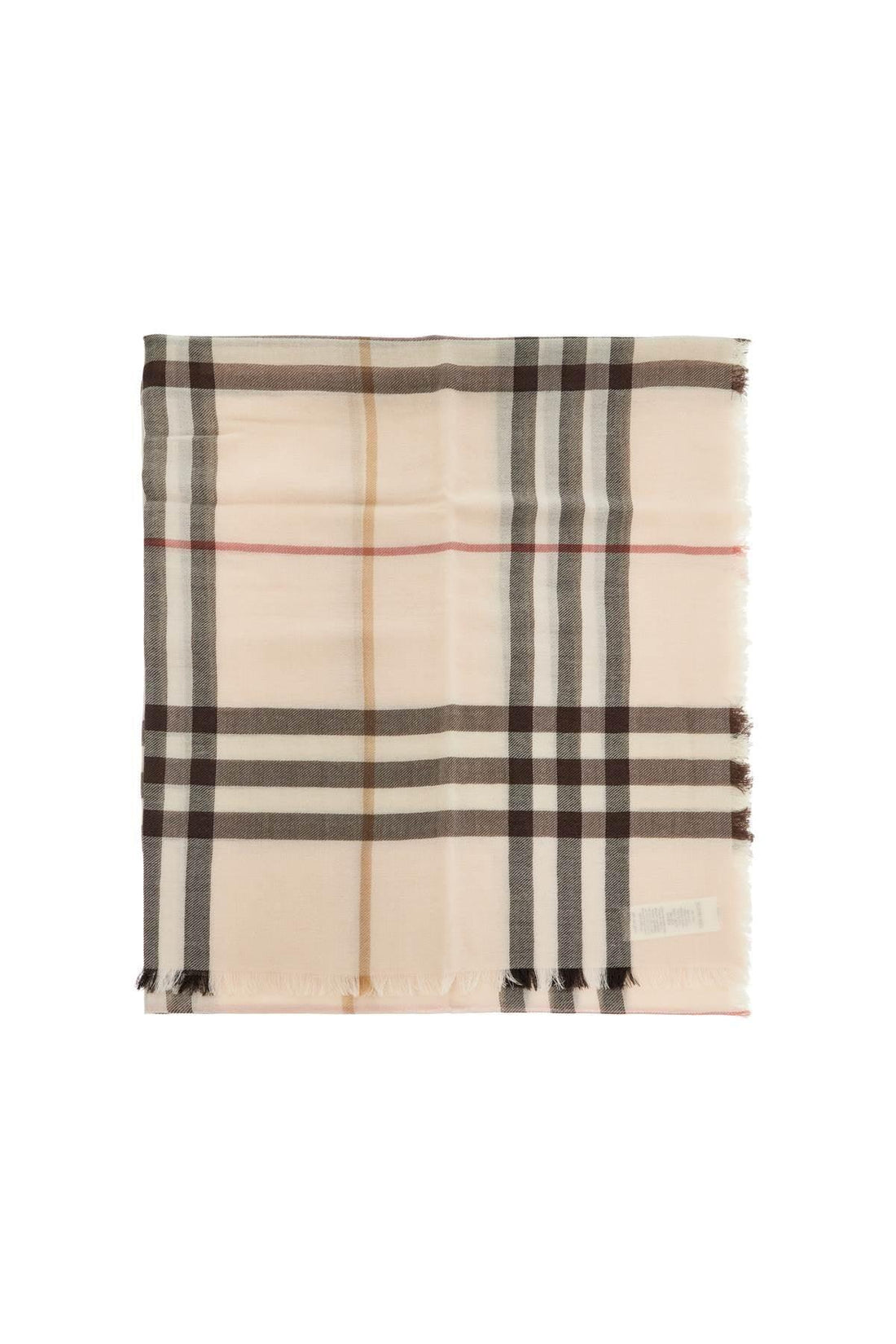 BURBERRY Classic Iconic Check Wool Scarf for Men and Women - SleekGait