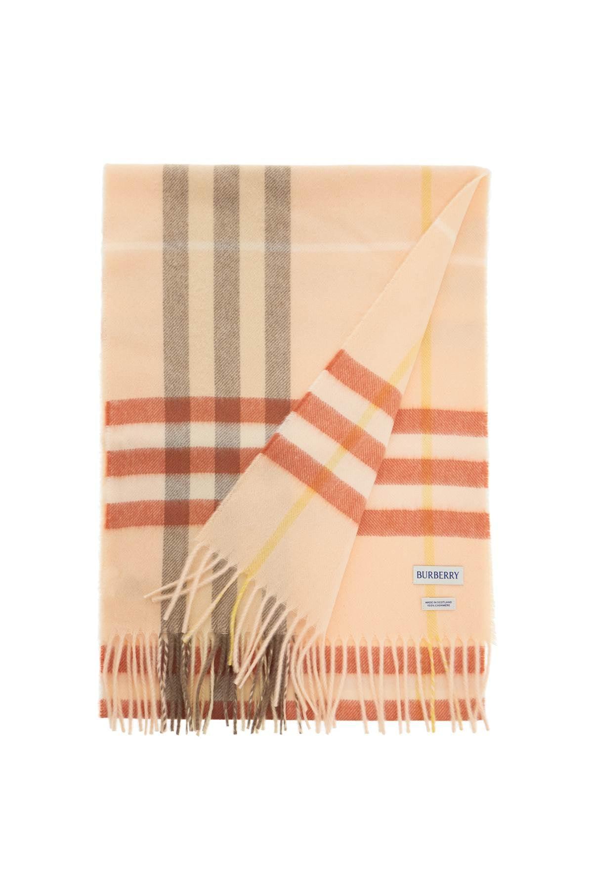 BURBERRY Cashmere Classic Check Scarf - SleekGait
