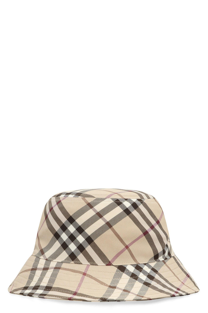 BURBERRY Classic Check Motif Bucket Hat - SleekGait