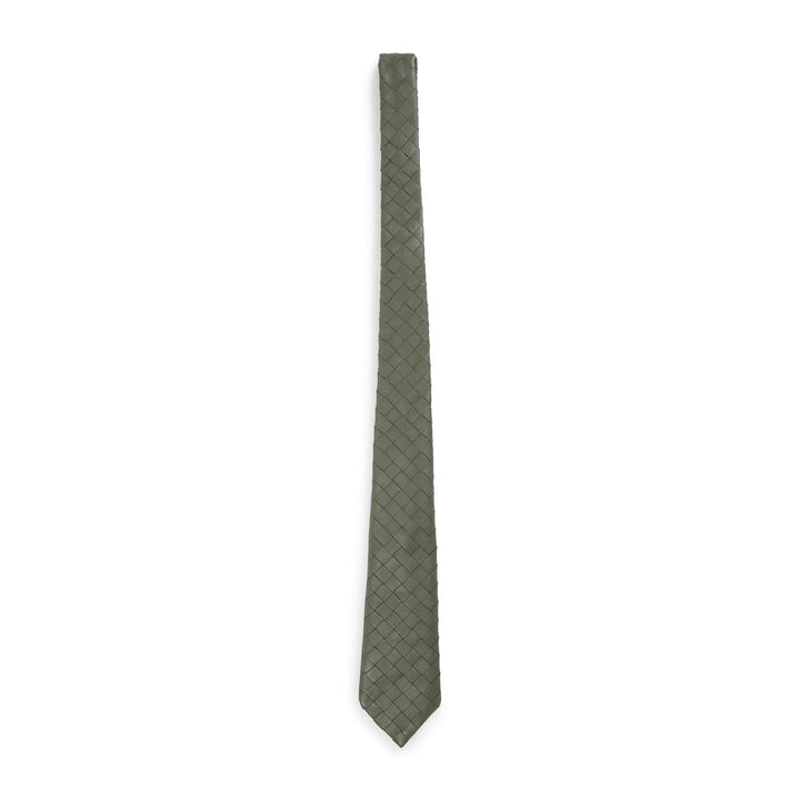 BOTTEGA VENETA Intrecciato Leather Tie - SleekGait