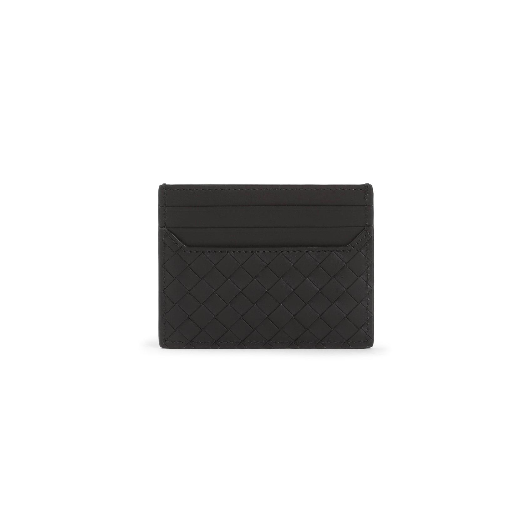 BOTTEGA VENETA Mini Intreccio Credit Card Case - SleekGait