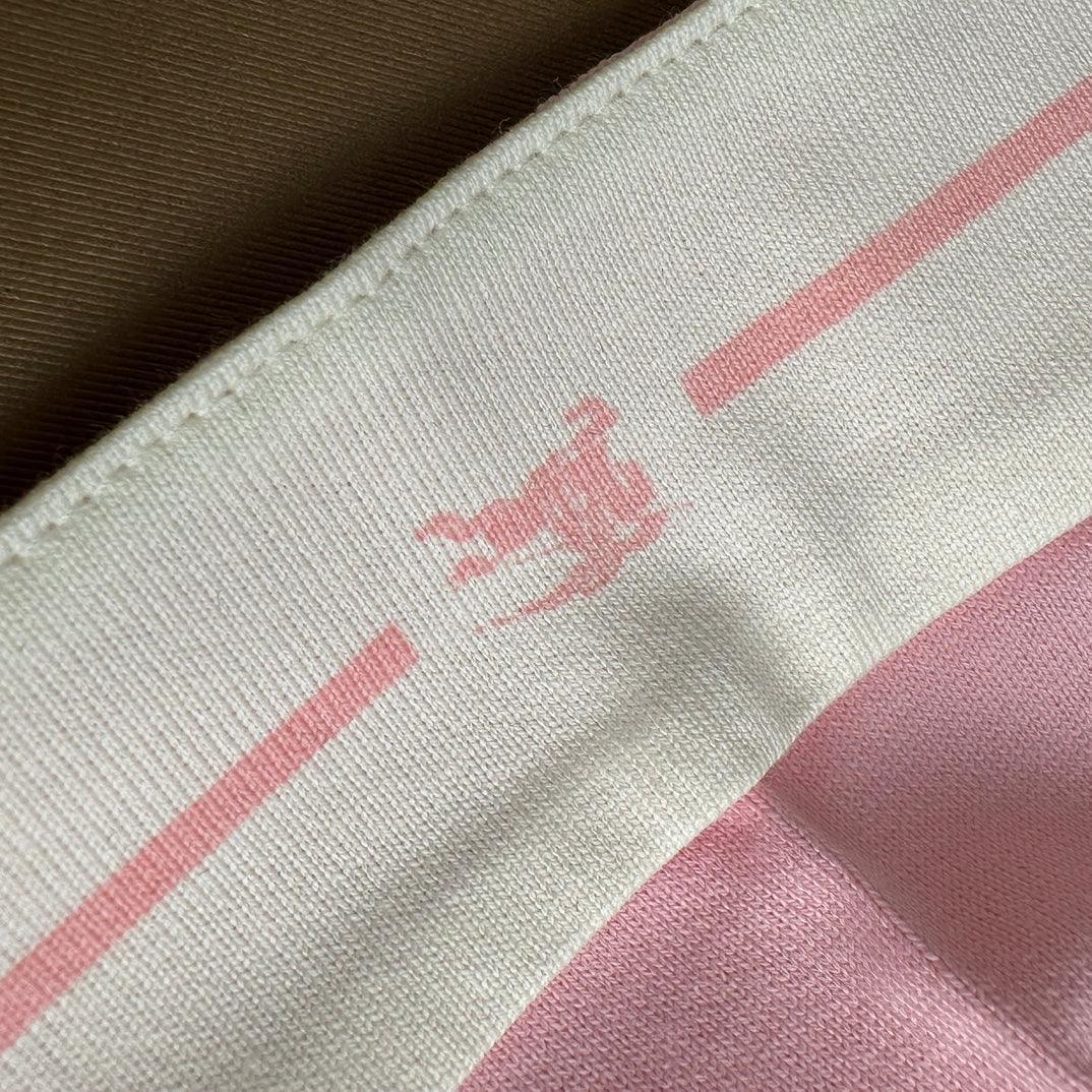 Burberry Pink T-Shirt Without Collar - SleekGait