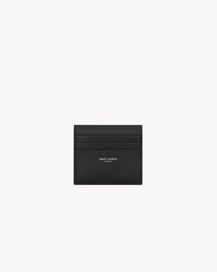 SAINT LAURENT Men's Mini Leather Wallet - SleekGait