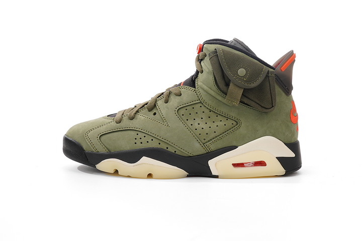 Travis Scott x Air Jordan 6 Retro 'Olive' - SleekGait