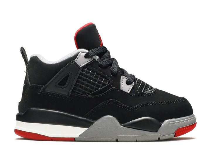 Air Jordan 4 Retro 'Bred' TD/PS - SleekGait