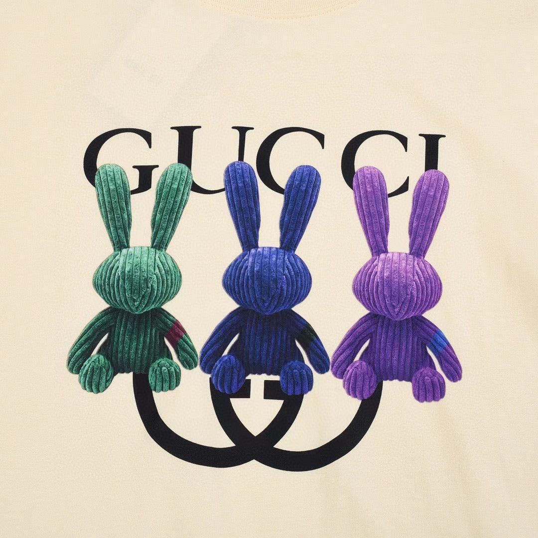 Gucci T-Shirt Without Collar 'Beige' - SleekGait