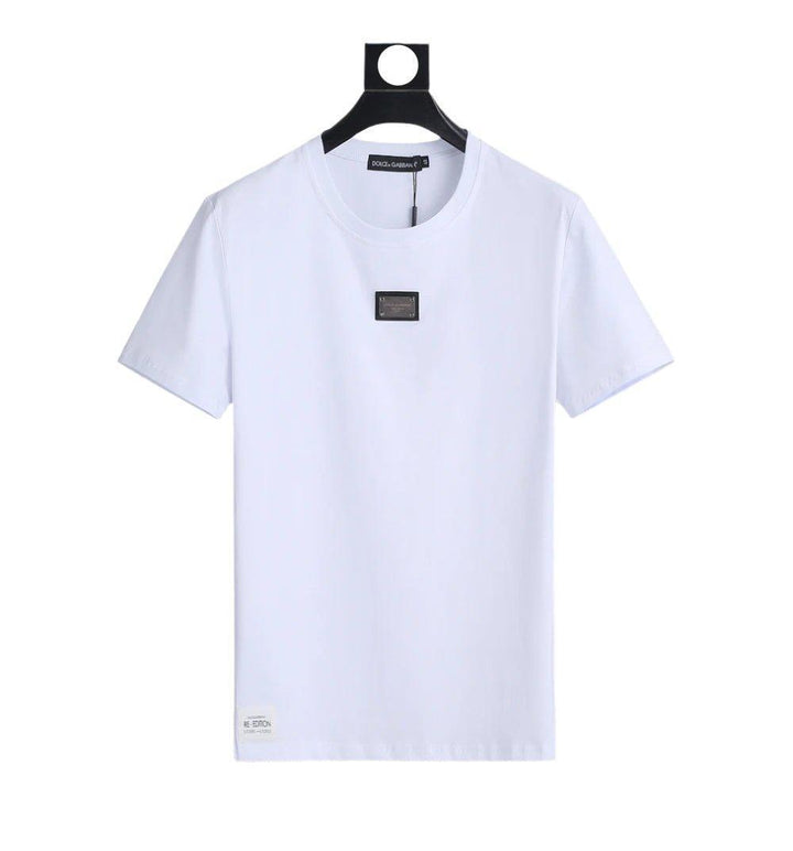 Dolce & Gabbana T-Shirt Without Collar 'White' - SleekGait