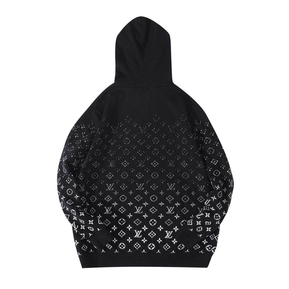 Louis Vuitton Black Monogram Hoodie - SleekGait