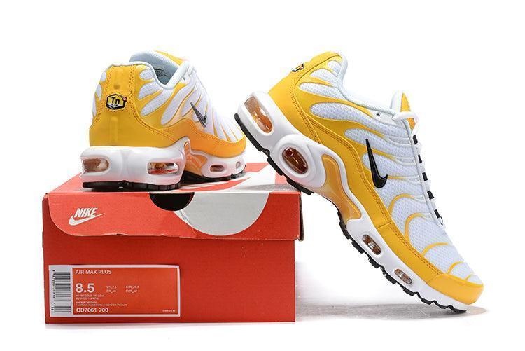 Nike Air Max Plus 'White Yellow' - SleekGait