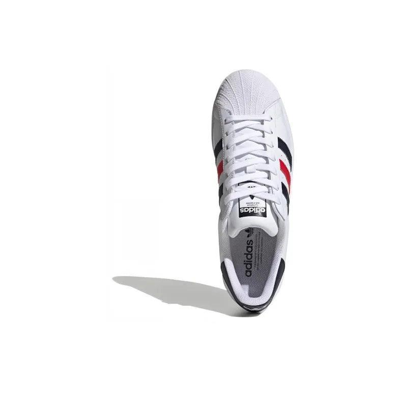 Adidas Originals Superstar 'White Scarlet' - SleekGait