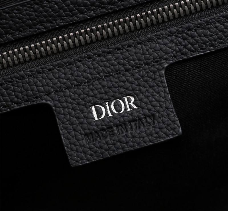 Dior Men Lingot 50 Bag Beige and Black Dior Oblique Jacquard - SleekGait