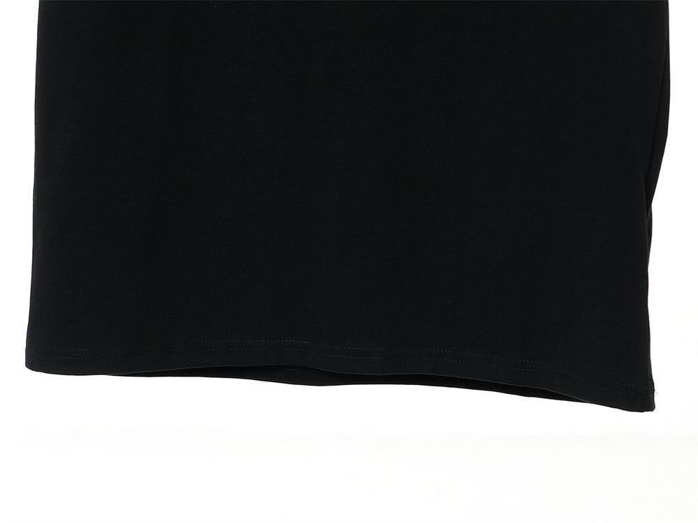 Moncler T-Shirt Without Collar 'Black' - SleekGait