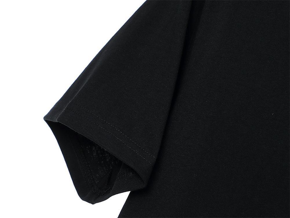 Moncler T-Shirt Without Collar 'Black' - SleekGait