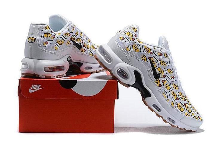 Nike Air Max Plus QS 'All-Over Print White' - SleekGait