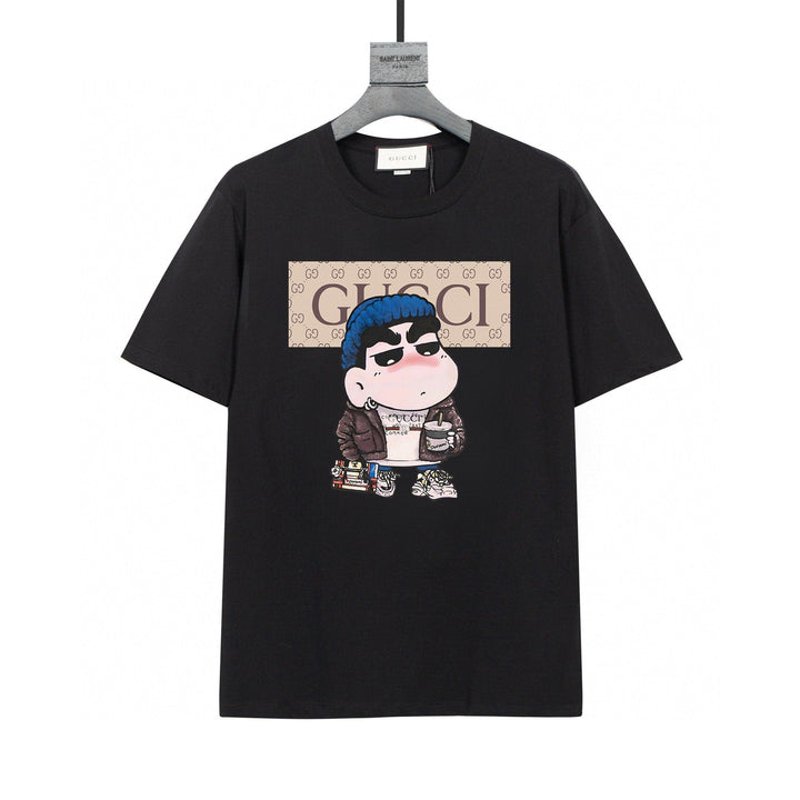 Gucci T-Shirt Without Collar 'Black' - SleekGait