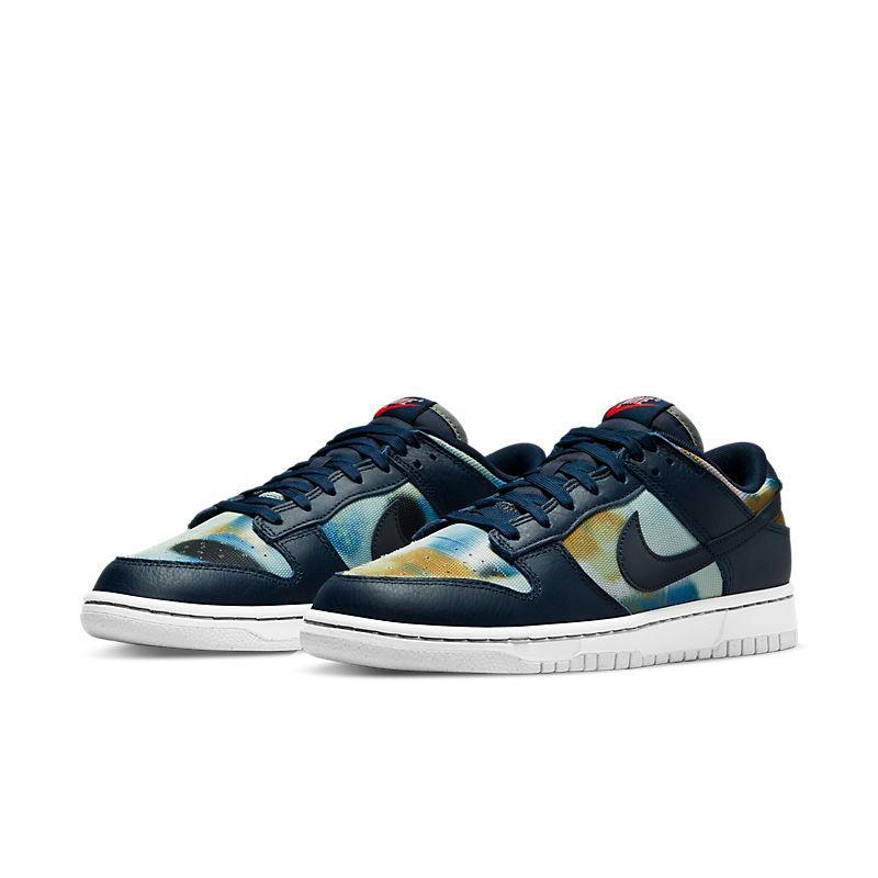 Nike Dunk Low Graffiti Navy - SleekGait