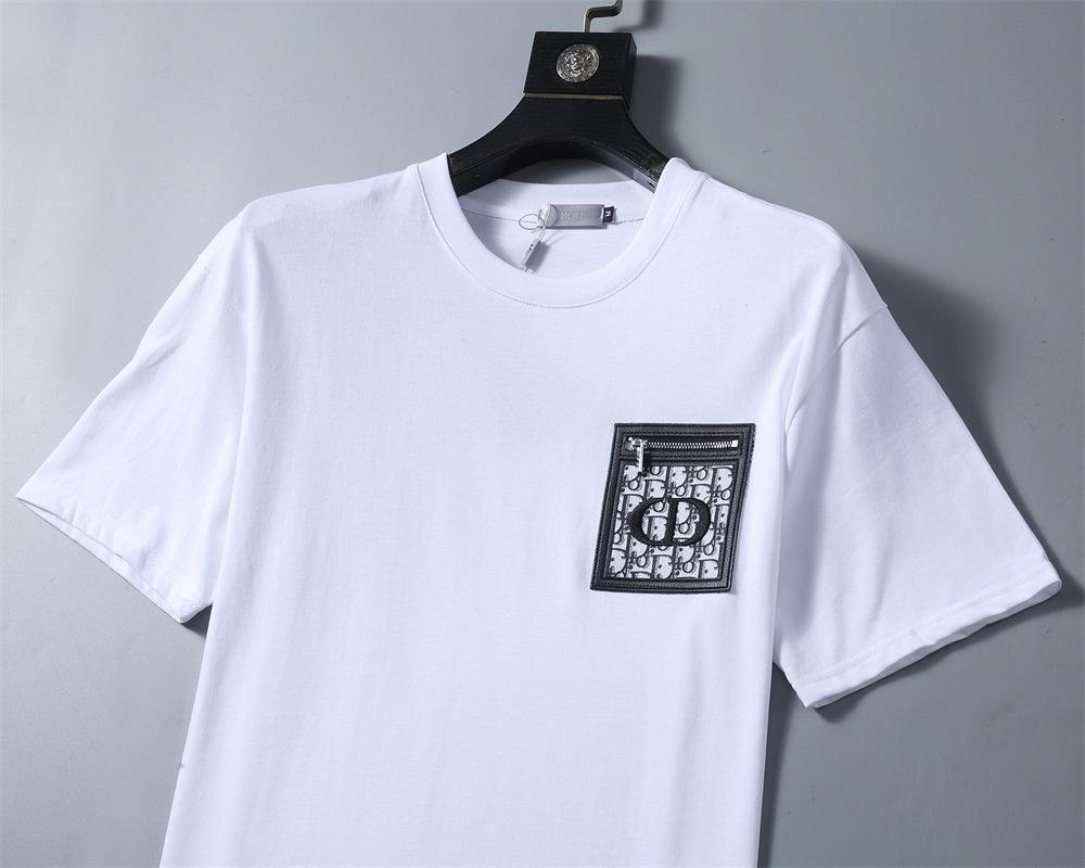 Dior T-Shirt Without Collar 'White' - SleekGait