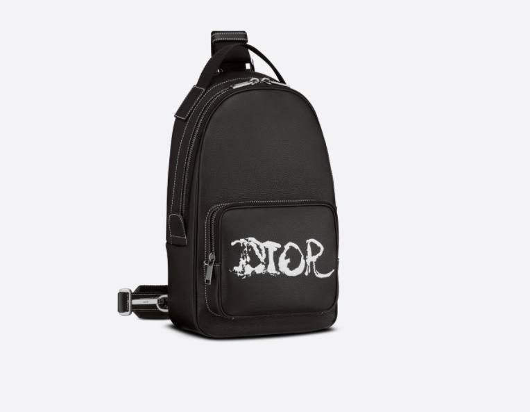 Dior x Peter Doig Sling Bag Black - SleekGait