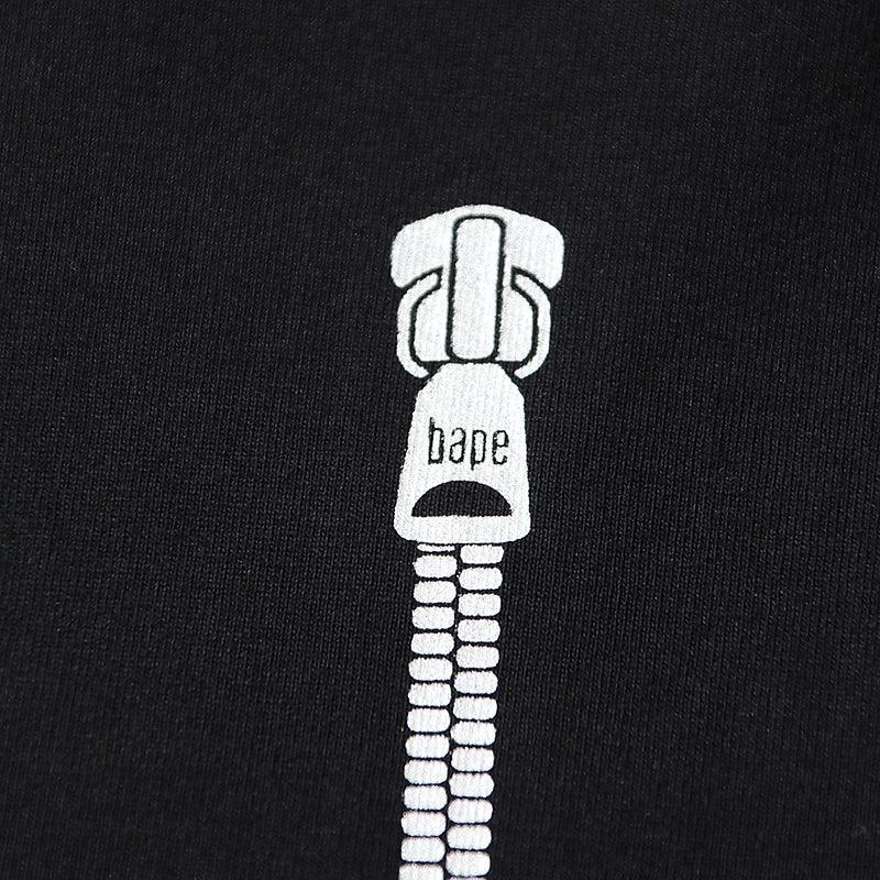 BATHING APE Black T-SHORT SLEEVE TEE 1ST CAMO SHARK TEE - SleekGait