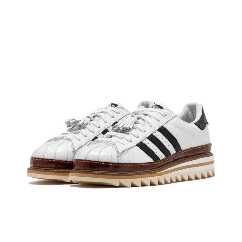 Adidas Superstar CLOT By Edison Chen White Crystal Sand - SleekGait