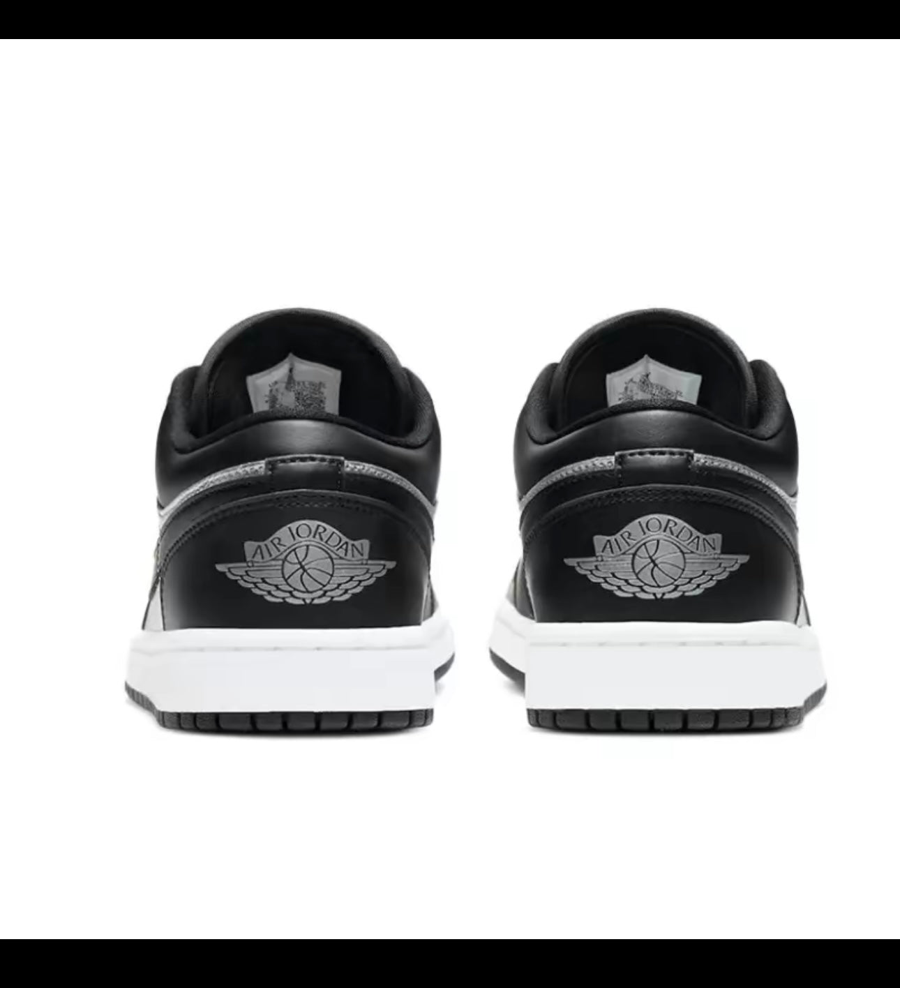 Nike Air Jordan 1 Low SE Silver Toe Women's Perfect Low Top Sneakers Walking Shoe Fashion