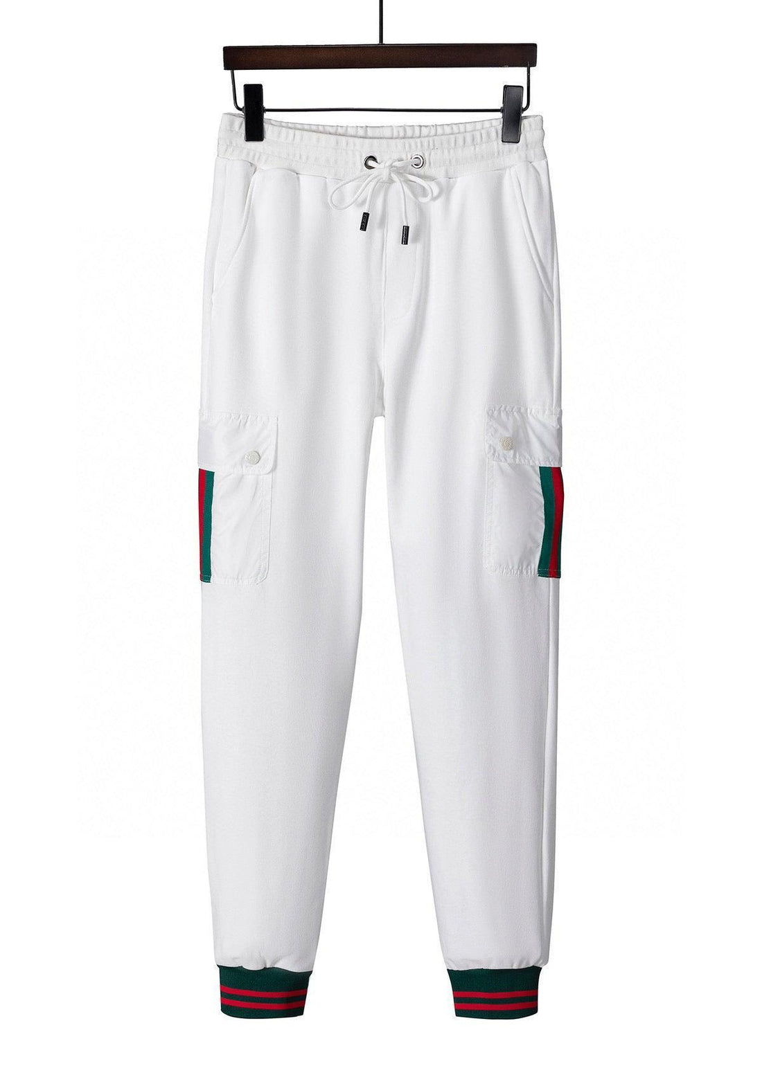 Gucci Long Pant 'White/Green/Red' - SleekGait