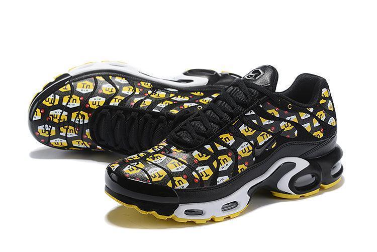 Nike Air Max Plus QS 'All-Over Print Black' - SleekGait