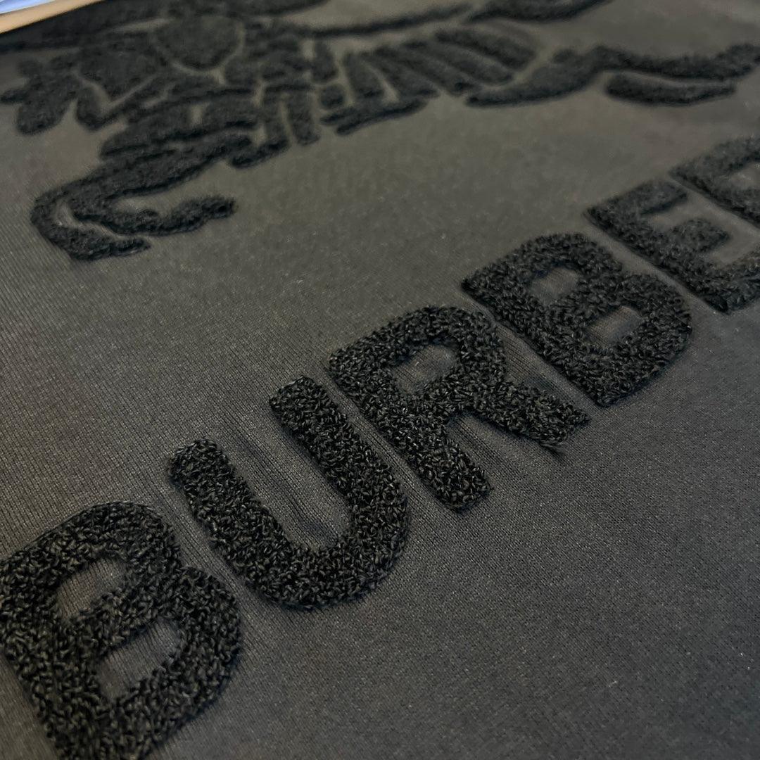 Burberry T-Shirt Without Collar 'Black' - SleekGait