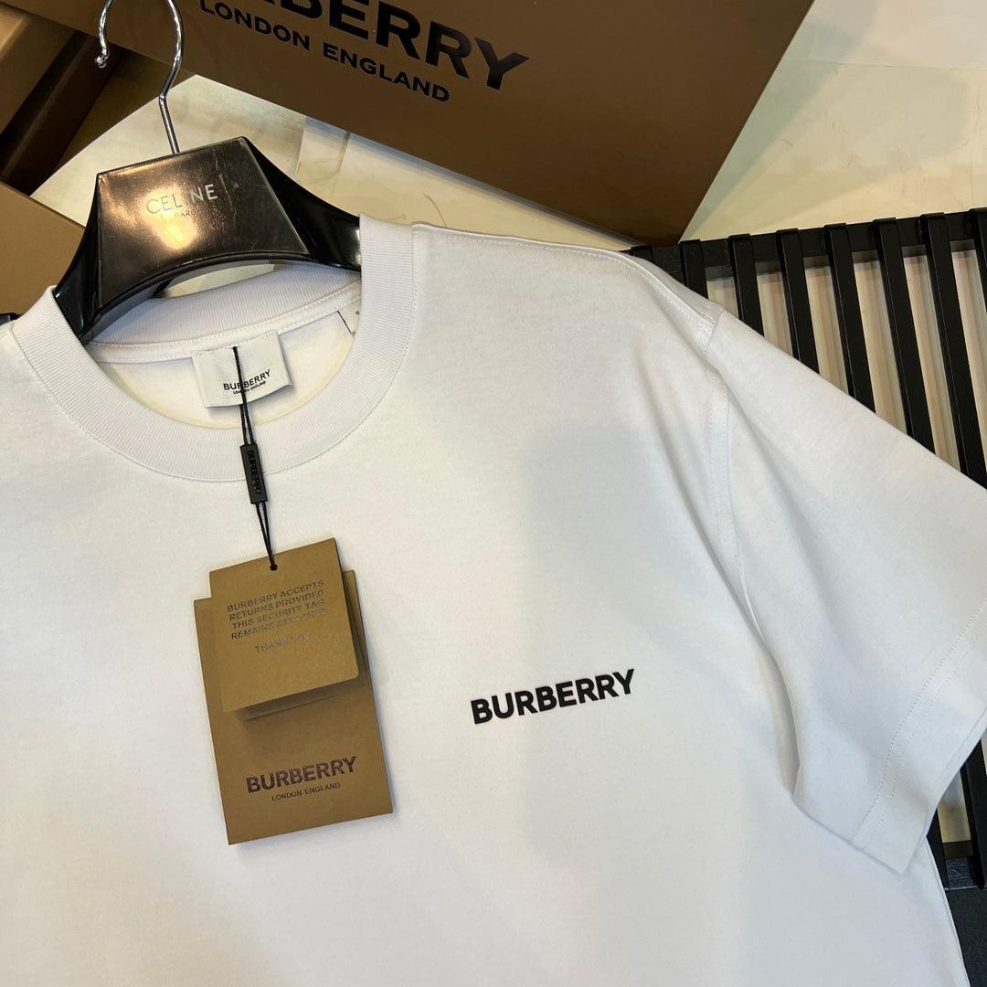 Burberry T-Shirt Without Collar 'White' - SleekGait