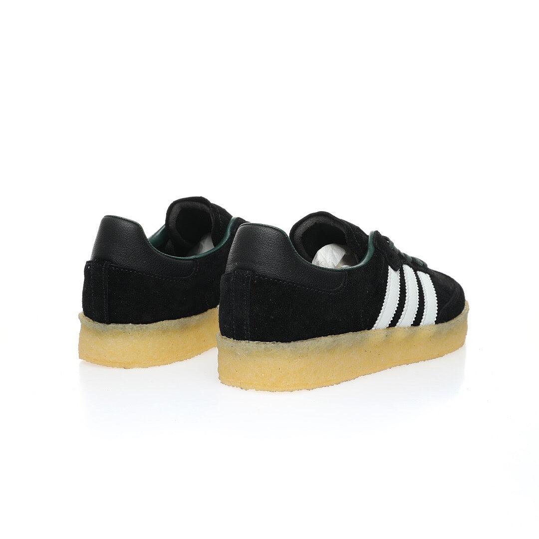 Adidas Originals Clarks 8th Street Samba By Ronnie Fieg Chalk 'Shadow Green' - SleekGait