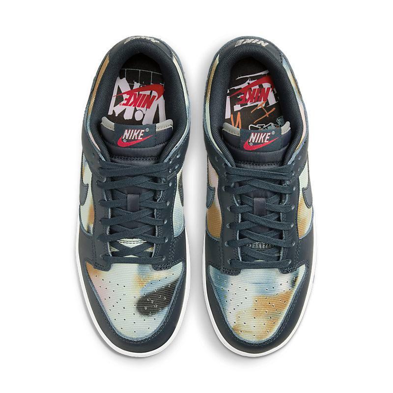 Nike Dunk Low Graffiti Navy - SleekGait