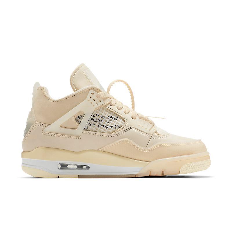 Air Jordan 4 Retro 'Off-White Sail' - SleekGait