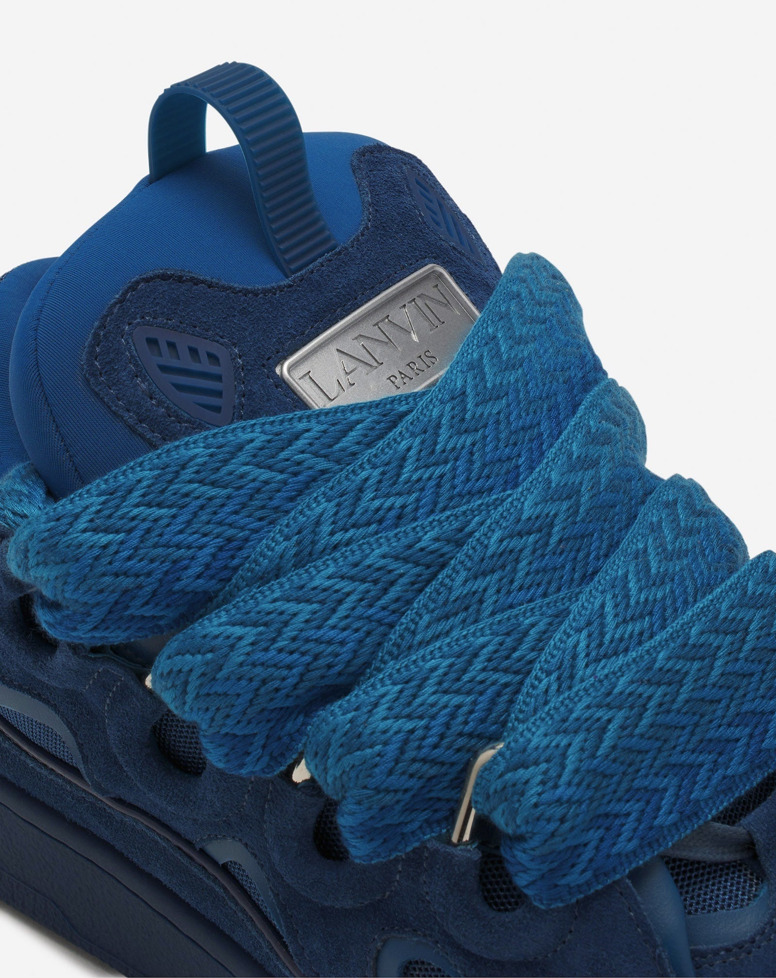 Lanvin LEATHER CURB SNEAKERS