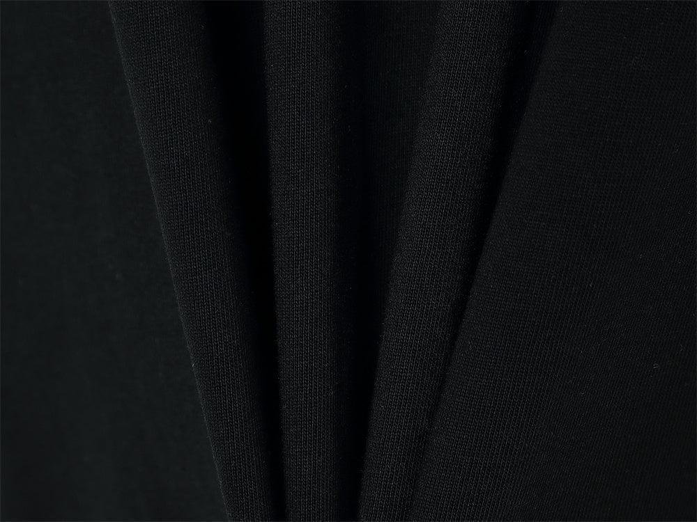 Moncler T-Shirt Without Collar 'Black' - SleekGait