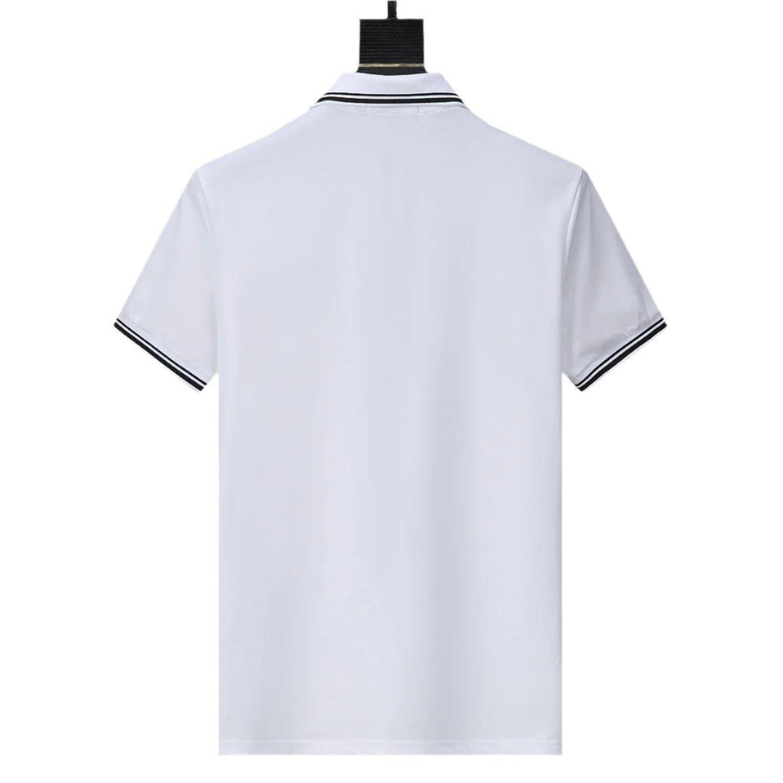 Dolce Gabbana White T-Shirt With Collar - SleekGait