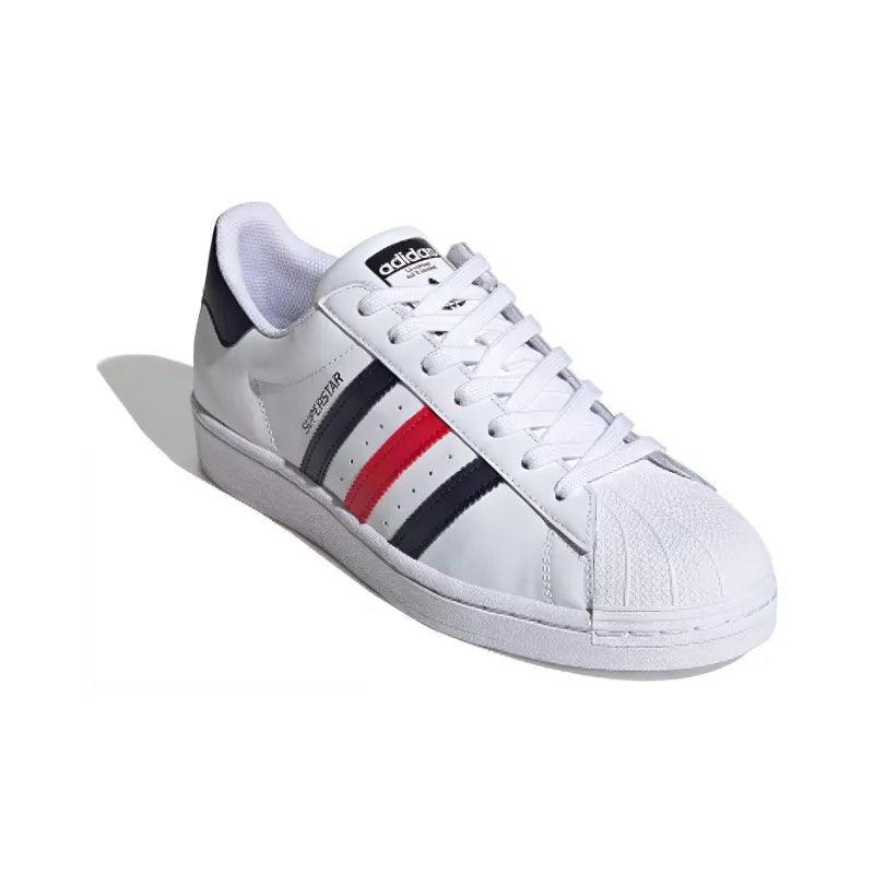 Adidas Originals Superstar 'White Scarlet' - SleekGait