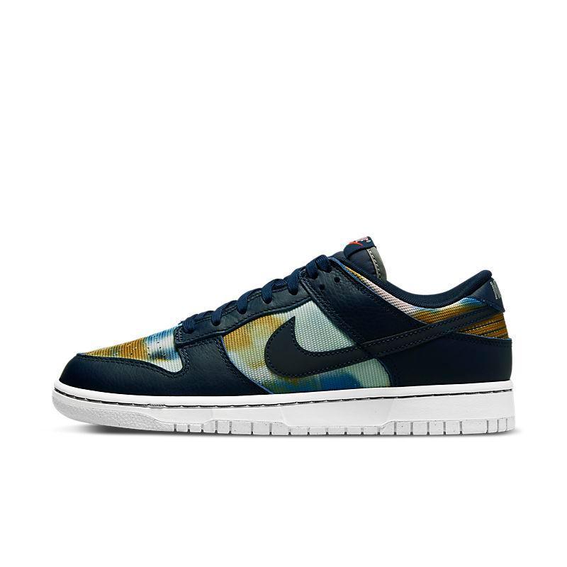Nike Dunk Low Graffiti Navy - SleekGait
