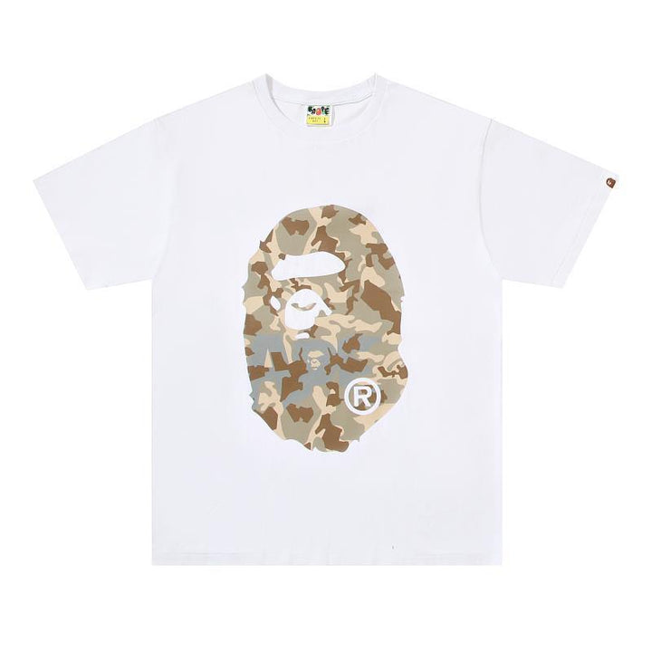 BATHING APE MEN T-SHIRT BAPE X HOT WHEELS APE HEAD TEE white T-Shirt - SleekGait