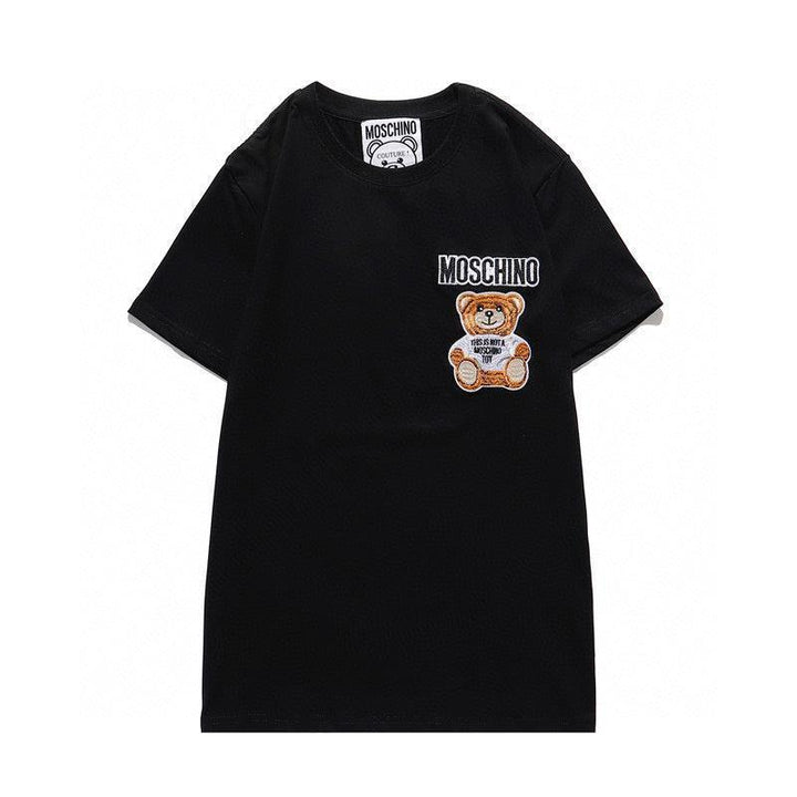 Moschino T-Shirt Without Collar 'Black'