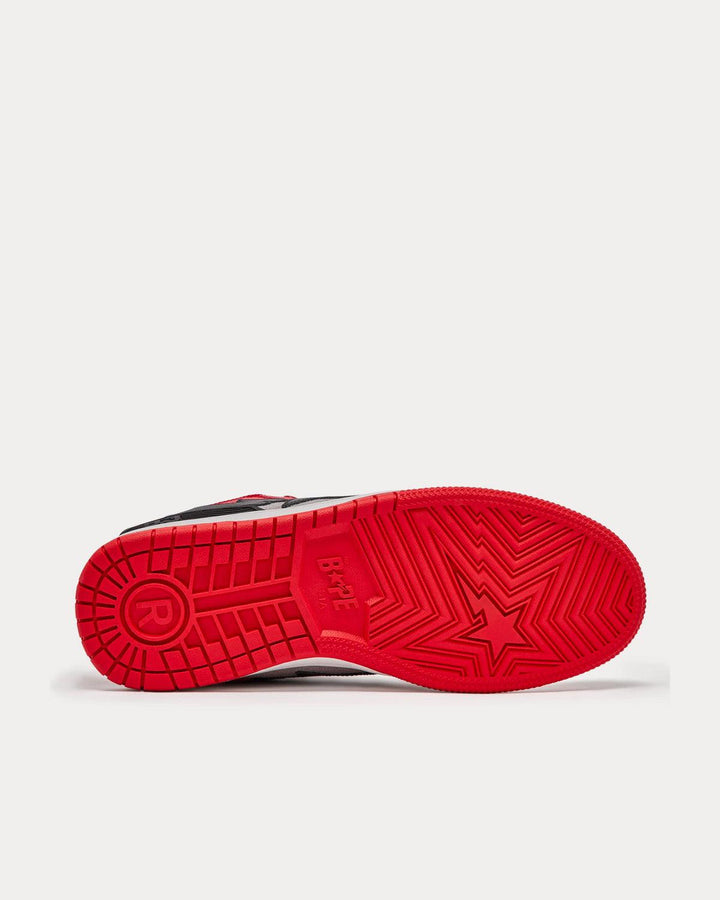 SK8 STA M1 Red Low Top Sneakers - SleekGait