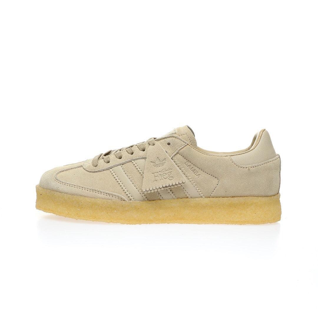 Adidas Originals Clarks 8th Street Samba By Ronnie Fieg Chalk 'Savannah' - SleekGait