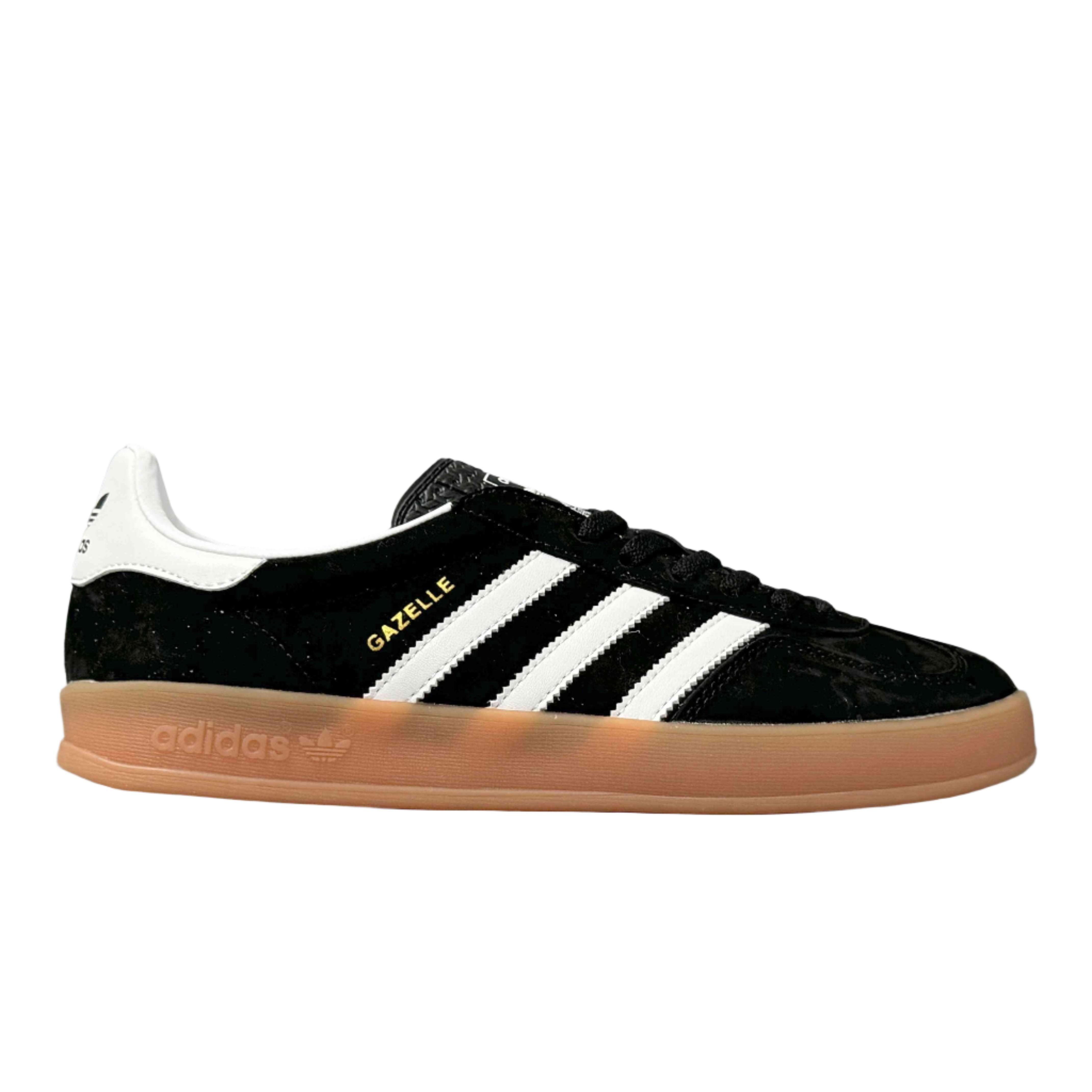 Adidas Originals Gazelle Indoor 'Black White Gum' - SleekGait