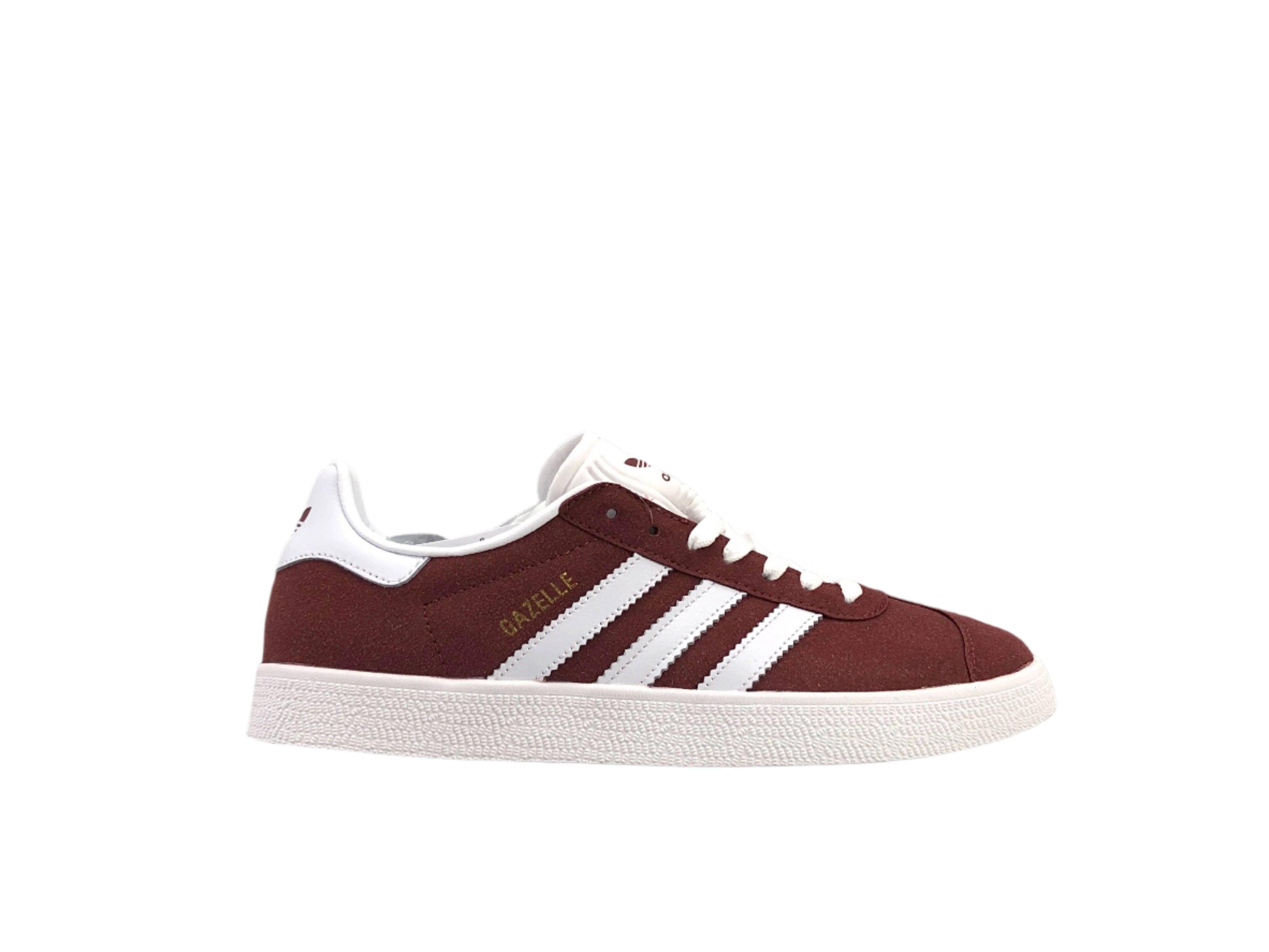 Adidas Originals Gazelle Indoor 'Collegiate Burgundy White' - SleekGait