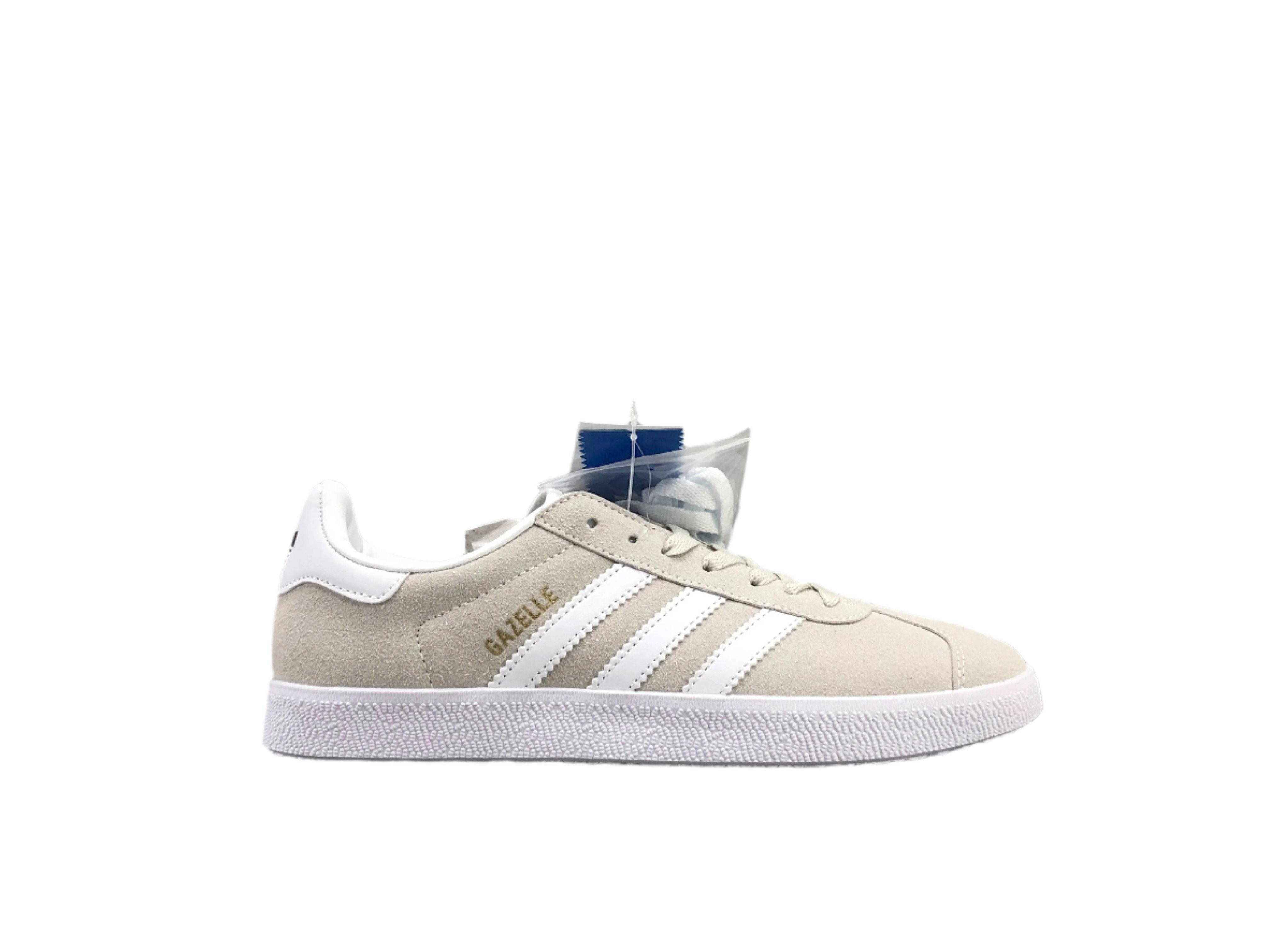 Adidas Originals Gazelle Indoor 'Grey White Gold Suede' - SleekGait