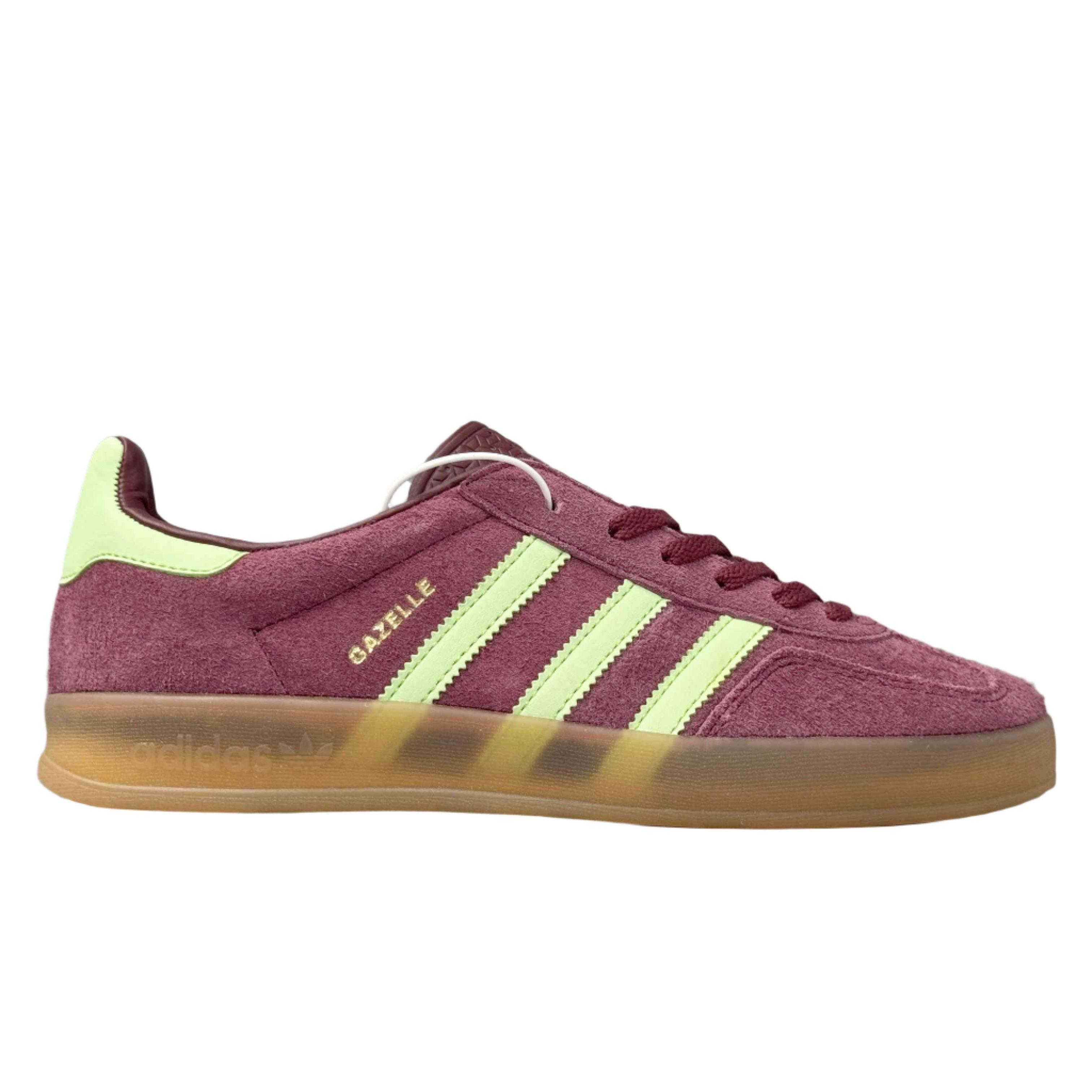 Adidas Originals Gazelle Indoor 'Shadow Red Semi Spark Green' - SleekGait