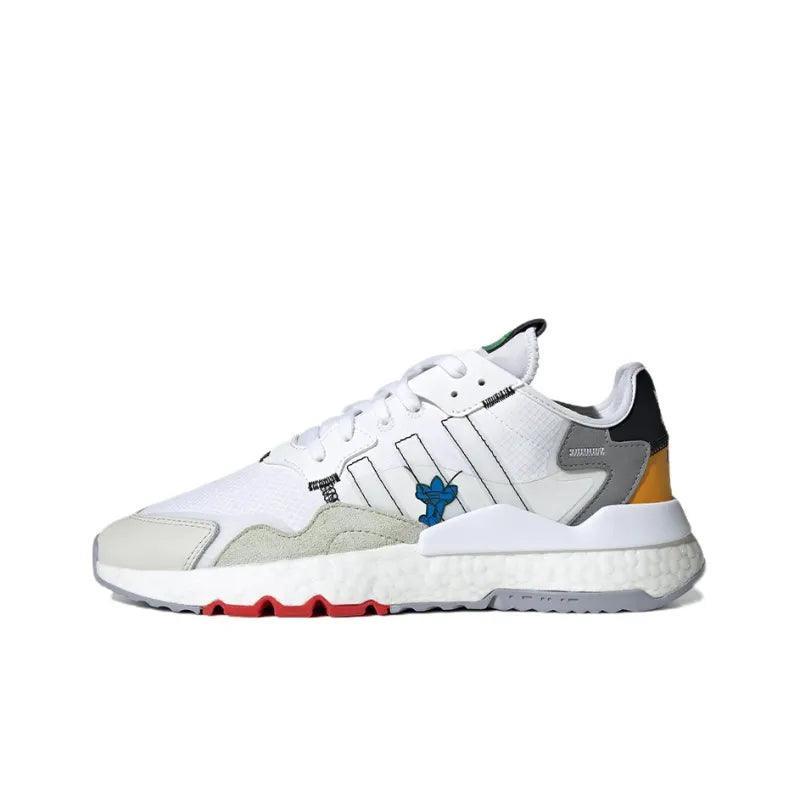 Adidas Originals Nite Jogger 'White Beige Grey Yellow' - SleekGait