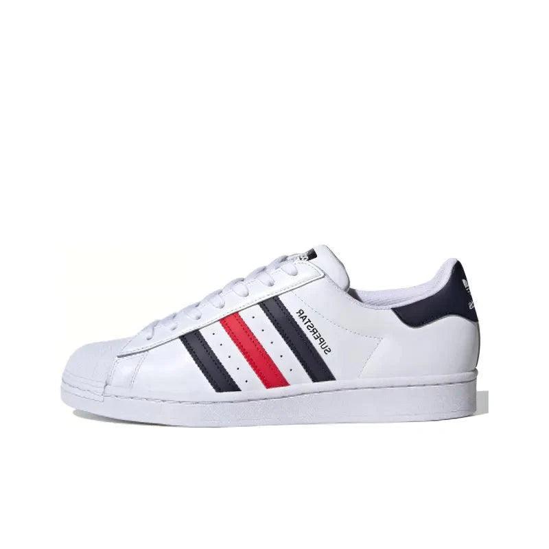 Adidas Originals Superstar 'White Scarlet' - SleekGait